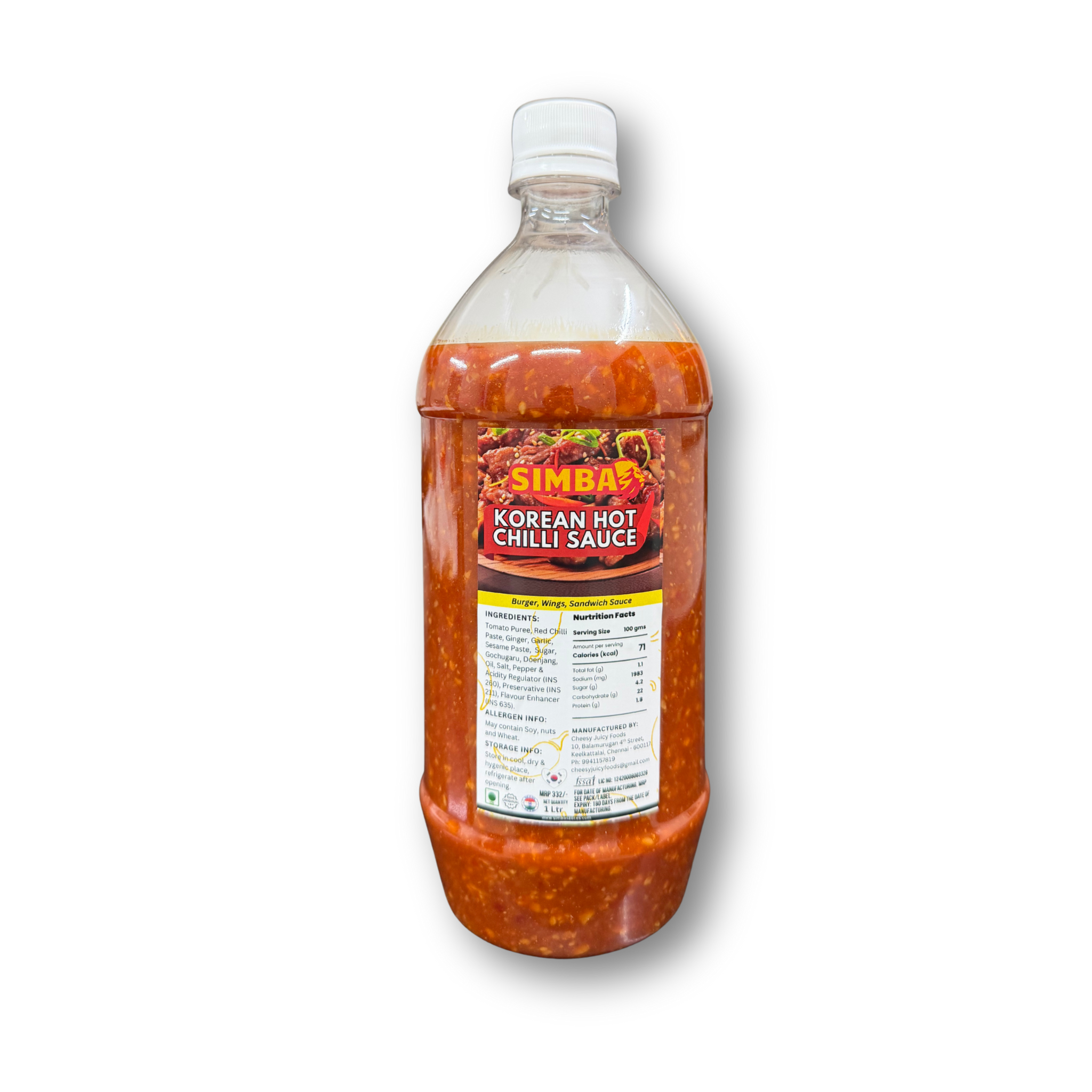 Korean Hot Chilli Sauce