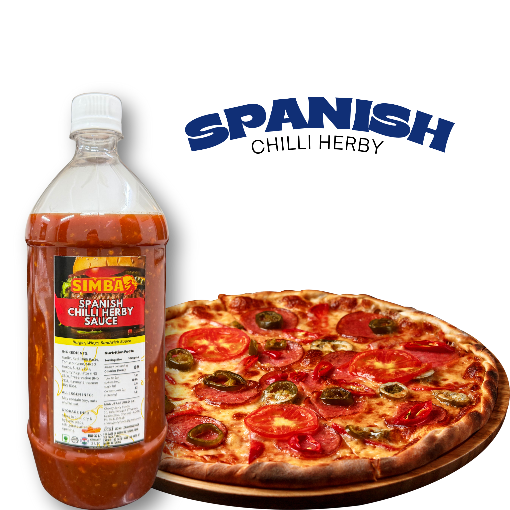 Spanish Chilli Herby Sauce