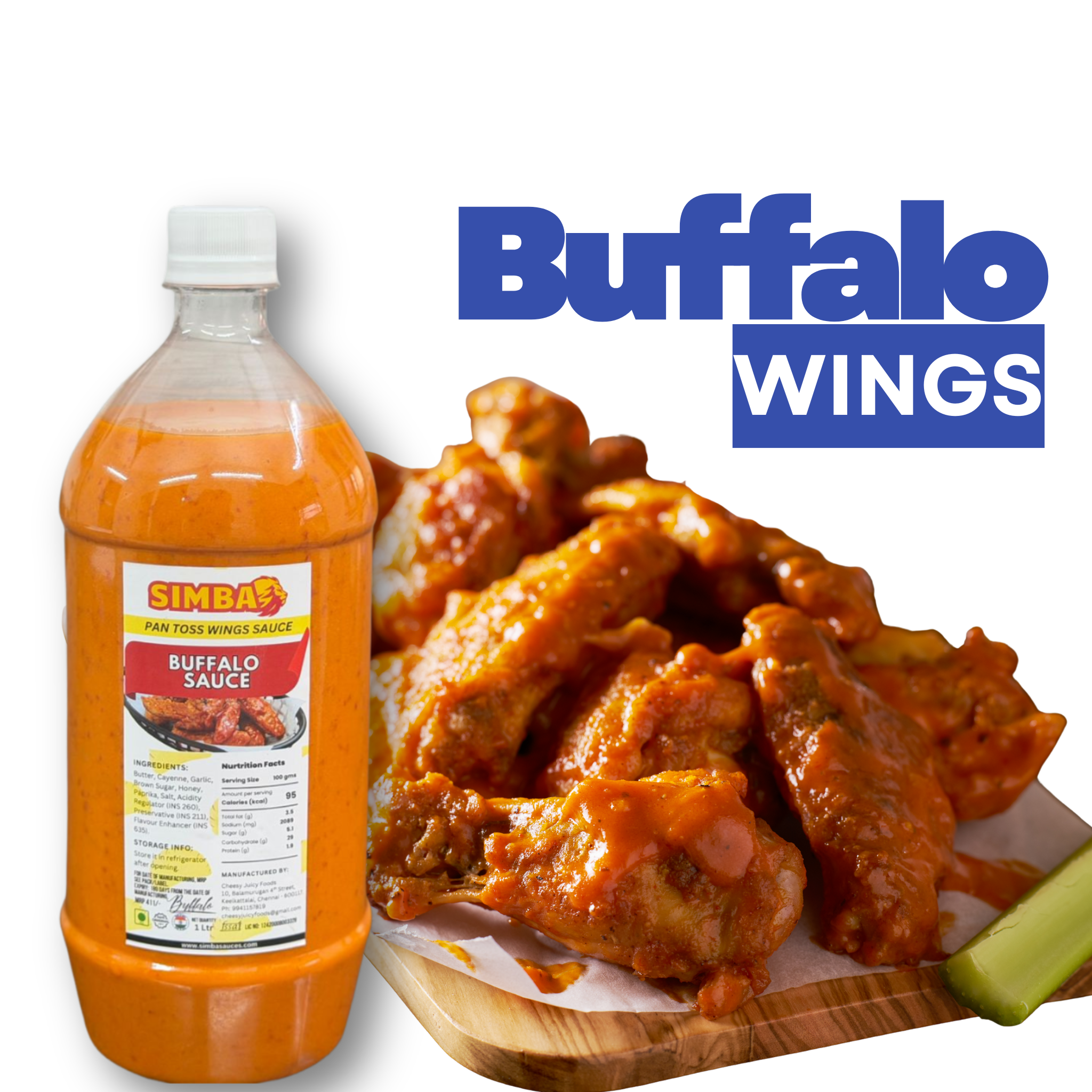 Buffalo Sauce (Hot & SPICY)