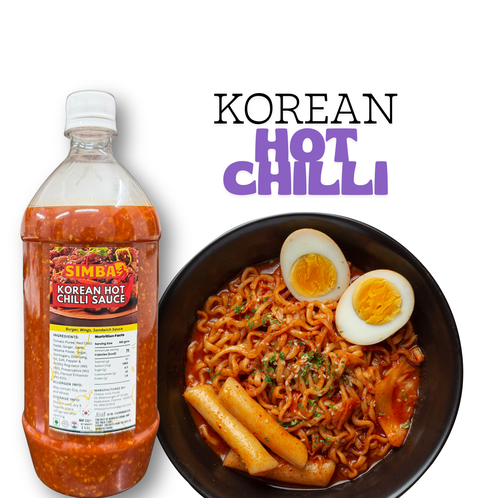 Korean Hot Chilli Sauce