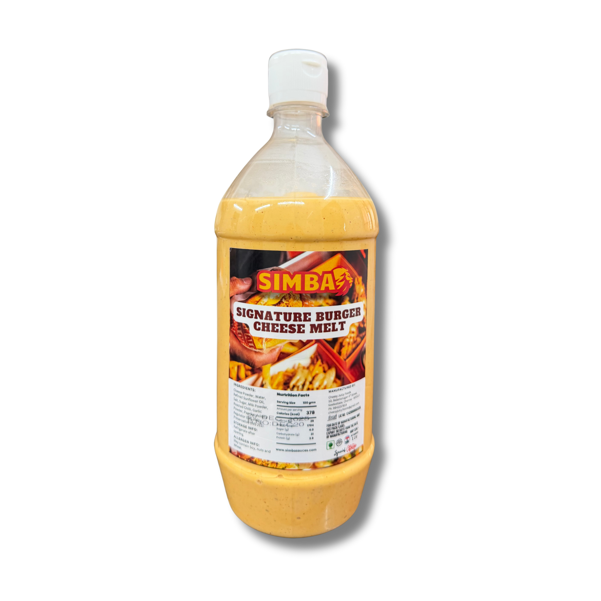 Signature Burger Cheese Melt