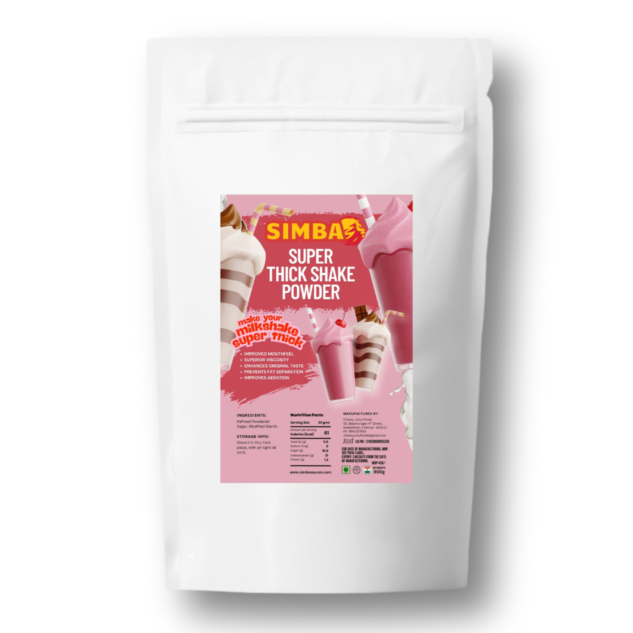 Super Thick Shake Powder 900G